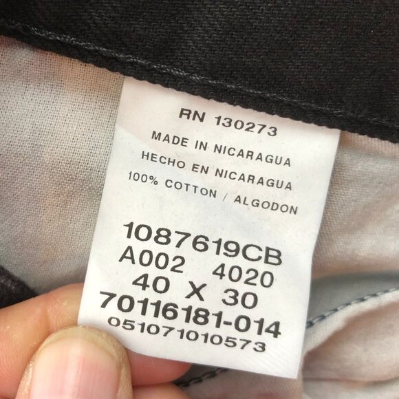 NWT Rustler From Wrangler Men Work Jeans Size 40x30 Regular Fit Straight Relaxed - Picture 4 of 13